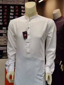 Royal Off-White Premium -  Kameez Shalwar