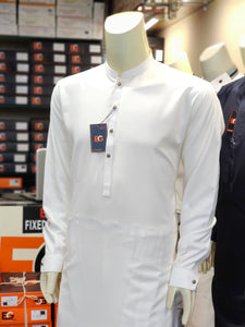 Exclusive Cream Blended - Shalwar Kameez