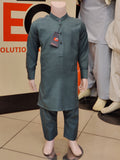 EG Self Textured Kids - Kurta Pajama