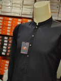 Exclusive Black Blended - Shalwar Kameez