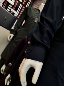 Jet Black Semi Formal Men's Kameez Shalwar - Collection'25