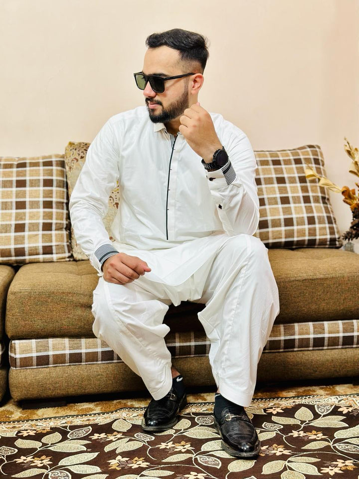 EG Signature Designer Men's Kameez Shalwar - Spring Collection'24