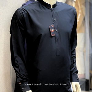 Premium Jet Black - Kurta Pajama