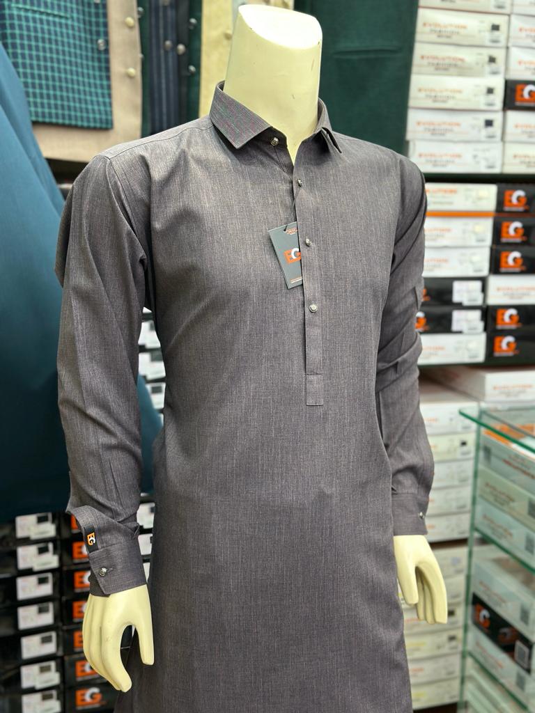 Blended Men's Kameez Shalwar Semi Formal