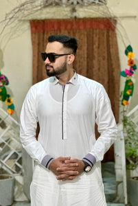 EG Signature Designer Men's Kameez Shalwar - Spring Collection'24