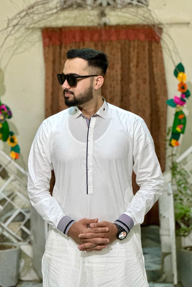 EG Signature Designer Men's Kameez Shalwar - Spring Collection'24