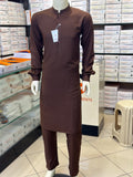 Kurta Pajma - Light Brown