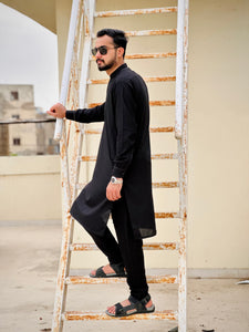 Signature Black - Kurta Pajama