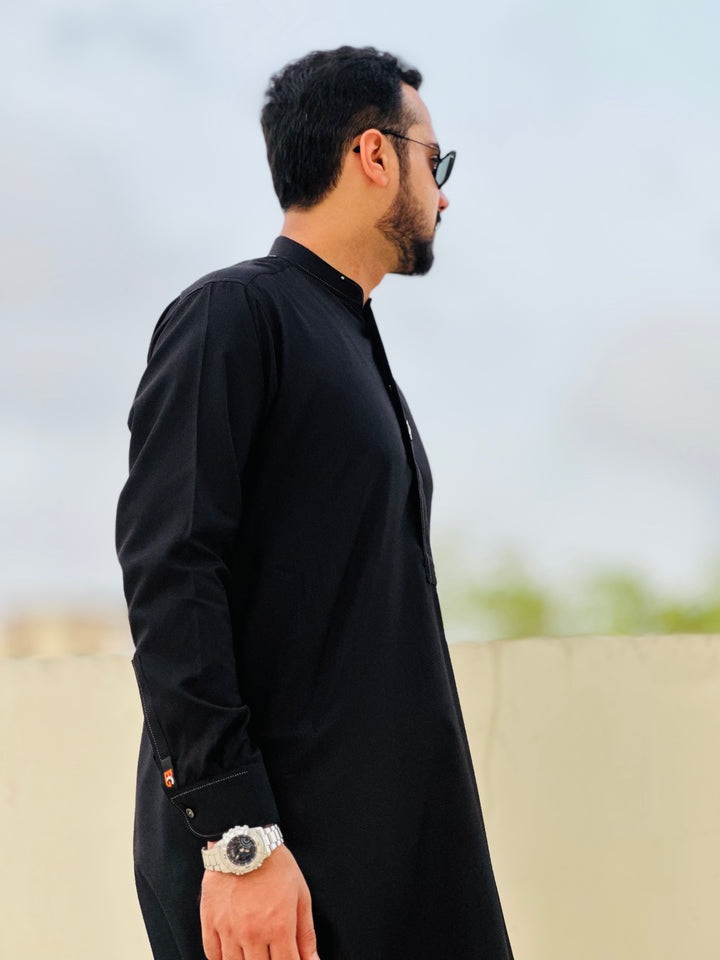 Signature Black - Kurta Pajama