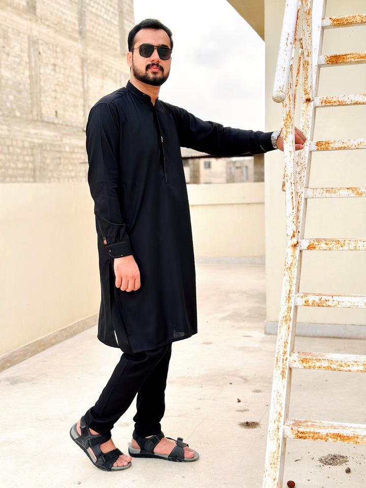 Signature Black - Kurta Pajama