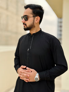 Signature Black - Kurta Pajama