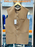 CAMEL COLOUR WAISTCOAT– Evolution-Garments