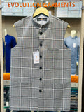 New Check Design Waistcoat