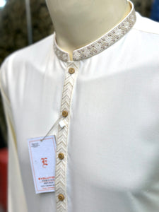 Embroidered Boski - Shalwar Kameez