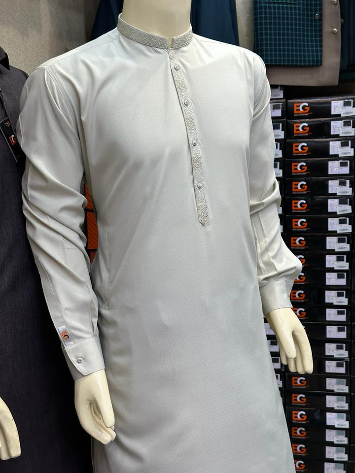 Blended Emroidered Kameez Shalwar