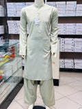 Kurta Shalwar Round Sleeves -  6 Colors