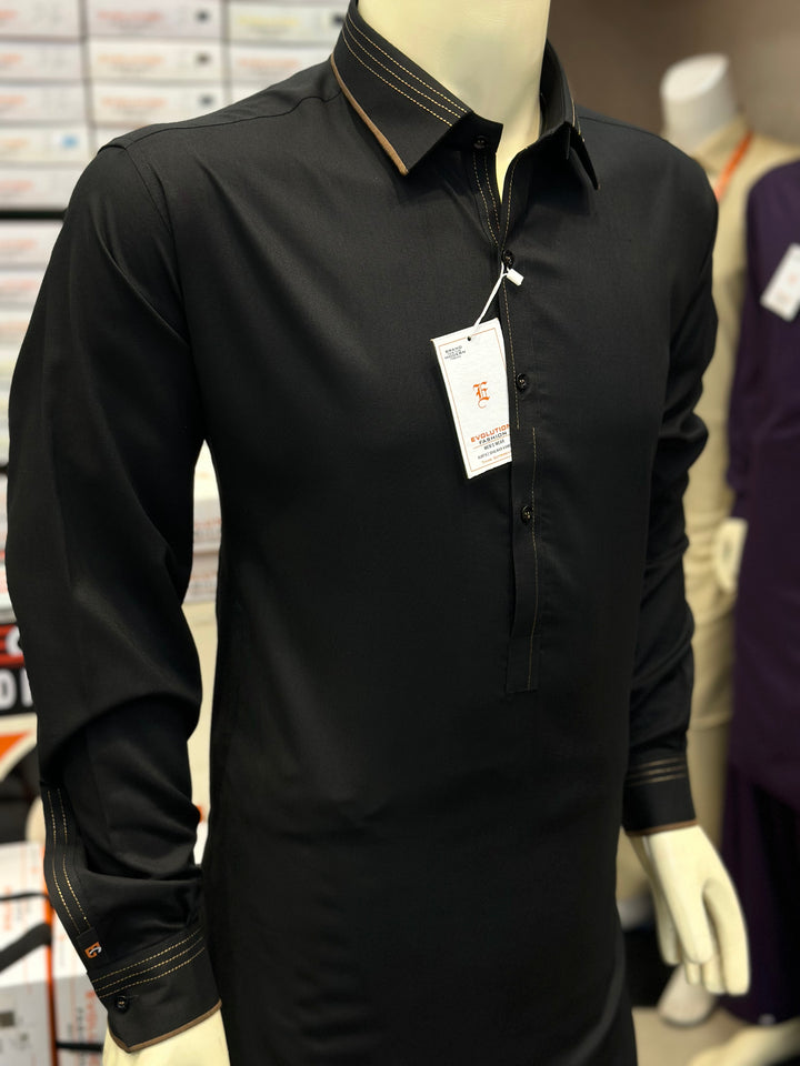 Royal Black - Shalwar Kameez