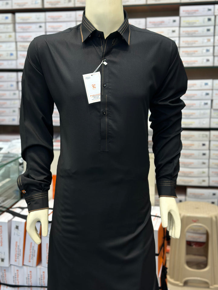 Royal Black - Shalwar Kameez