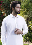 Royal White Cotton - Shalwar Kameez